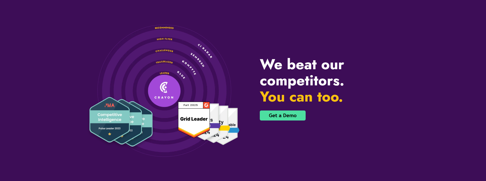 Crayon's competitive landscape section illustration